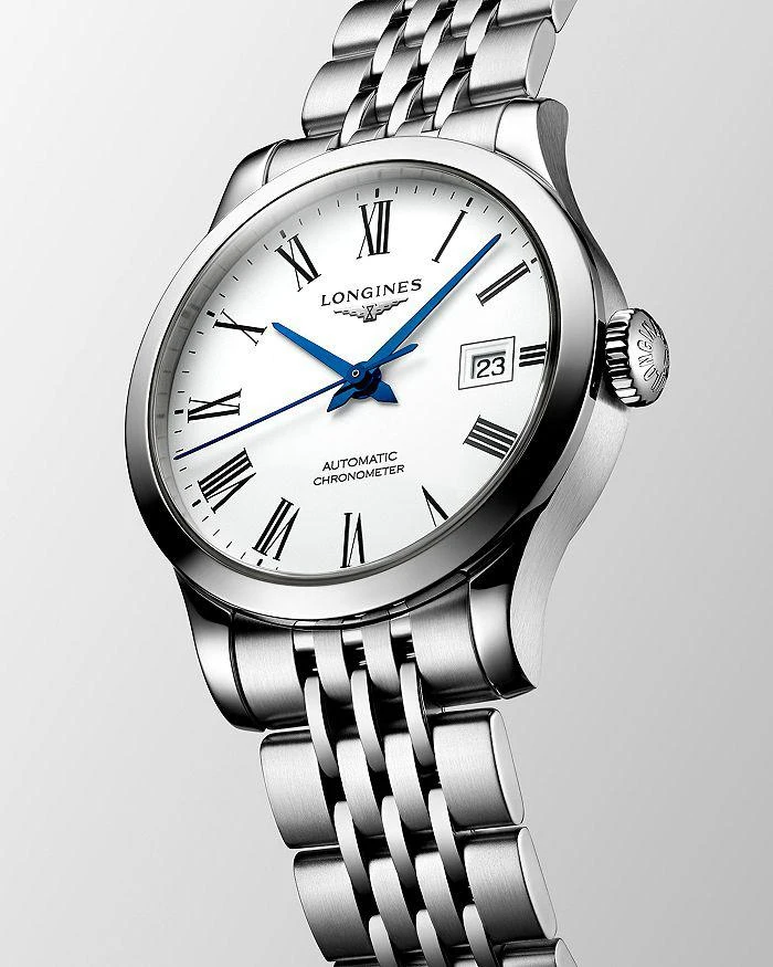 商品Longines|Record Watch, 30mm,价格¥14780,第3张图片详细描述