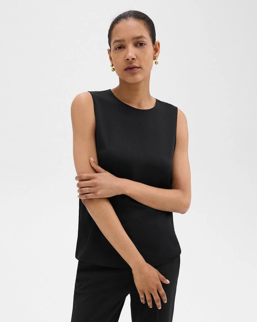 商品Theory|Shell Top in Silk Georgette,价格¥776,第1张图片
