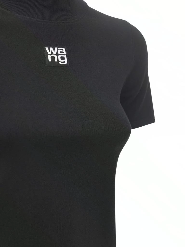 商品Alexander Wang|女式 亚历山大·王 logo短袖 T恤,价格¥2167,第4张图片详细描述