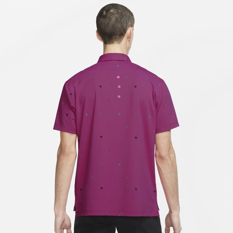 商品NIKE|Nike Player Heritage Print Golf Polo - Men's,价格¥555,第2张图片详细描述