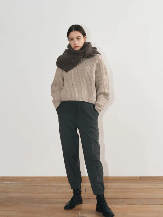 商品NONNIERE|Jogger Pants (Charcoal Grey),价格¥1586,第5张图片详细描述