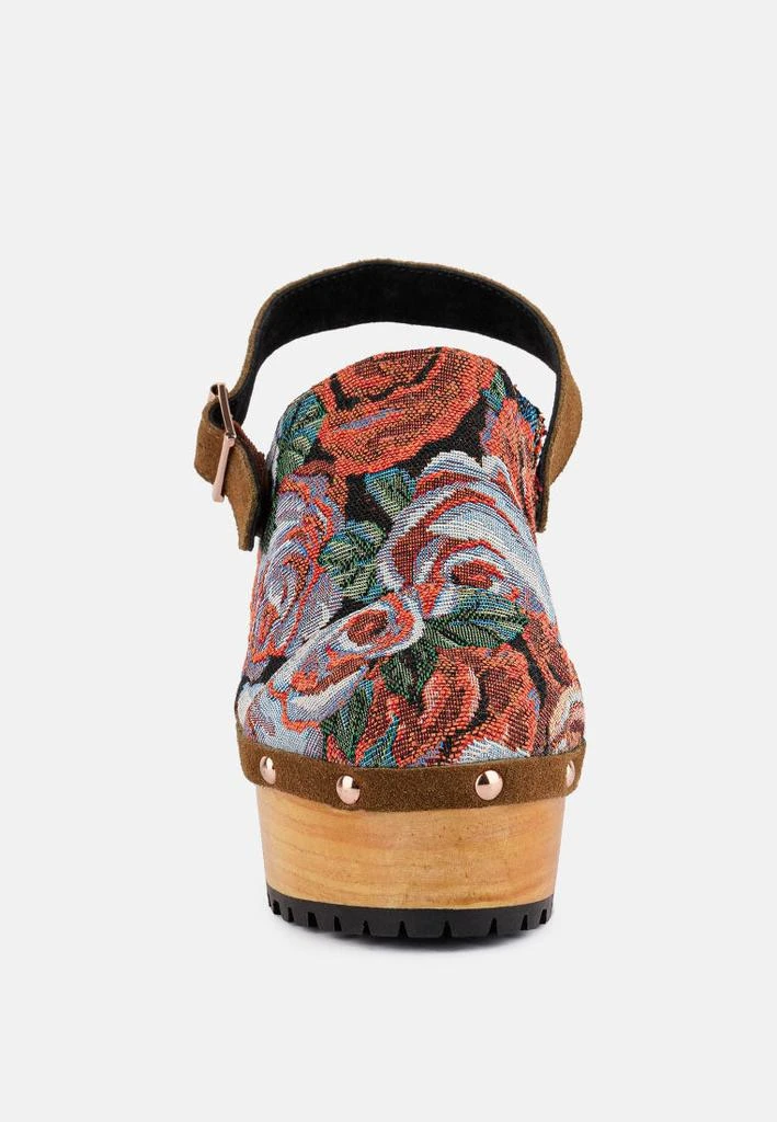 商品Rag & Co|MURAL Tapestry Handcrafted Clogs,价格¥635,第5张图片详细描述