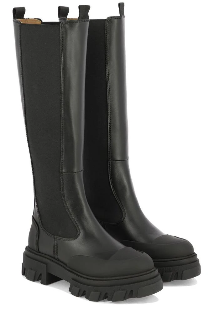 商品Ganni|Ganni Knee-High Chelsea Boots,价格¥3762,第3张图片详细描述