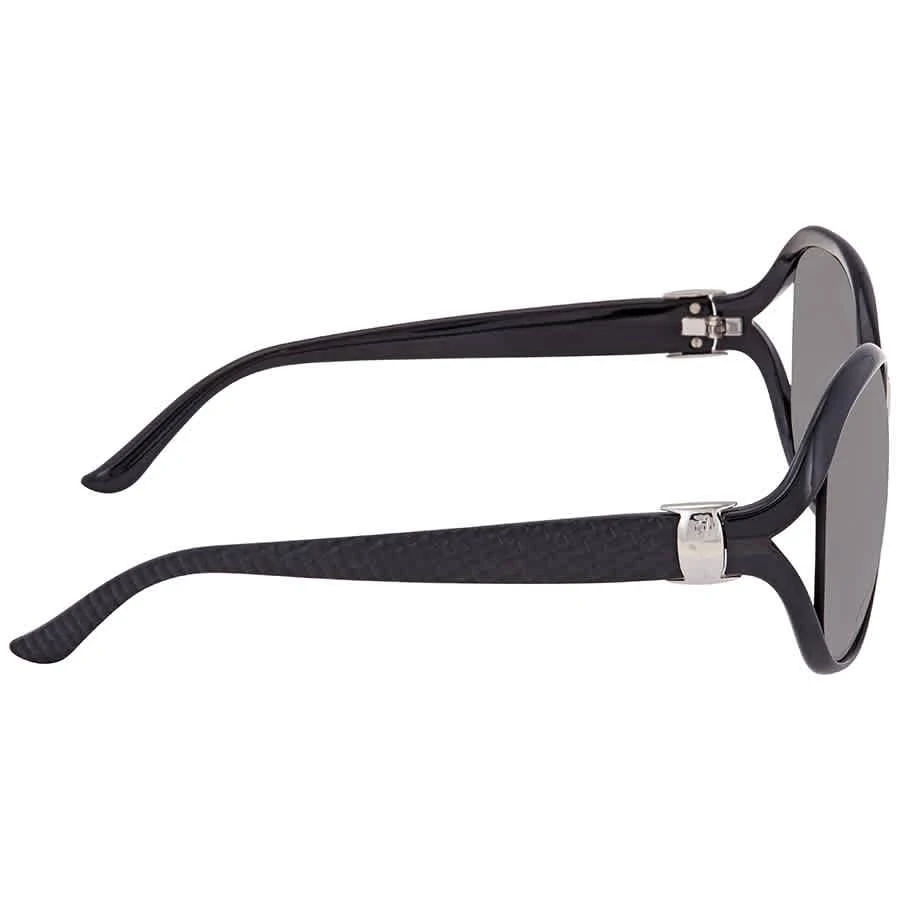 商品Salvatore Ferragamo|Grey Oval Ladies Sunglasses SF770SA 001 61,价格¥435,第3张图片详细描述