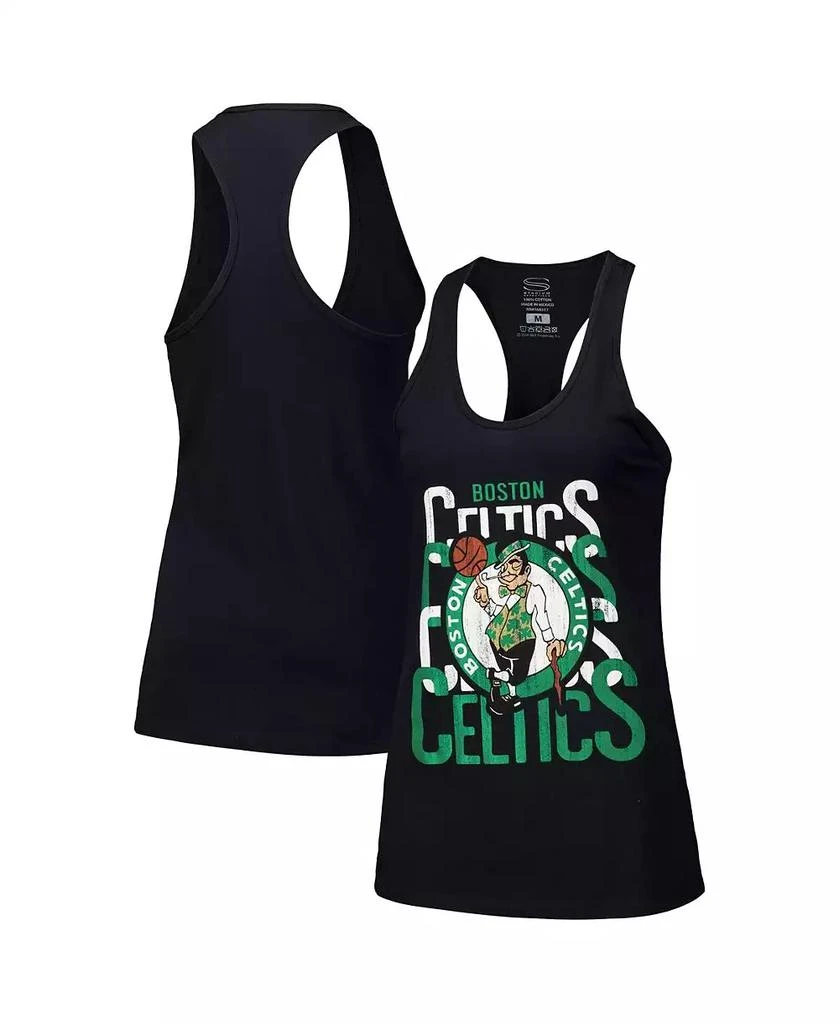 商品Stadium Essentials|Women's Black Boston Celtics Dedication Tank Top,价格¥277,第1张图片