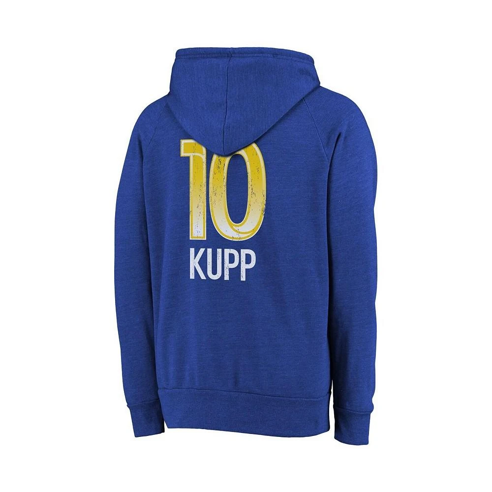 商品Majestic|Men's Cooper Kupp Royal Los Angeles Rams Super Bowl LVI Bound Name and Number Pullover Hoodie,价格¥508,第3张图片详细描述