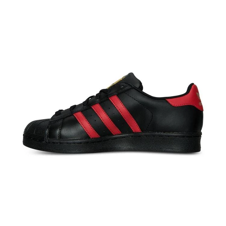 商品Adidas|Boys' Superstar Casual Sneakers from Finish Line,价格¥262,第5张图片详细描述