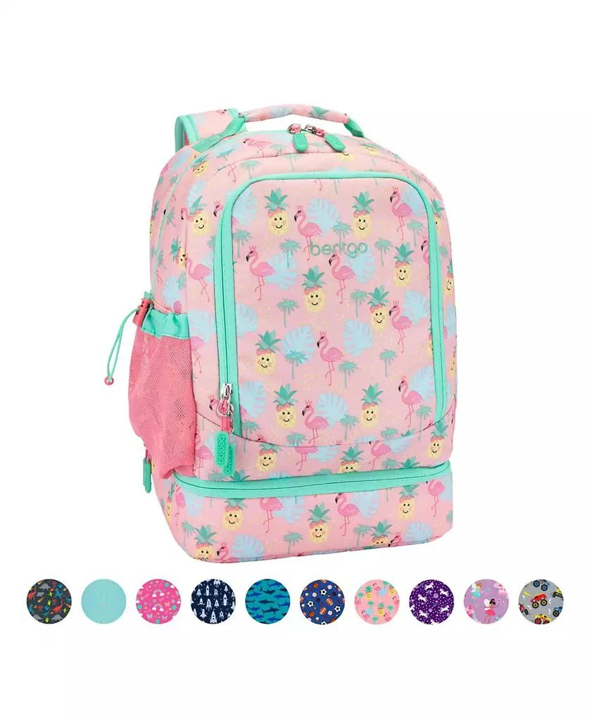 Kids Prints 2-In-1 Backpack and Insulated Lunch Bag - Tropical 商品