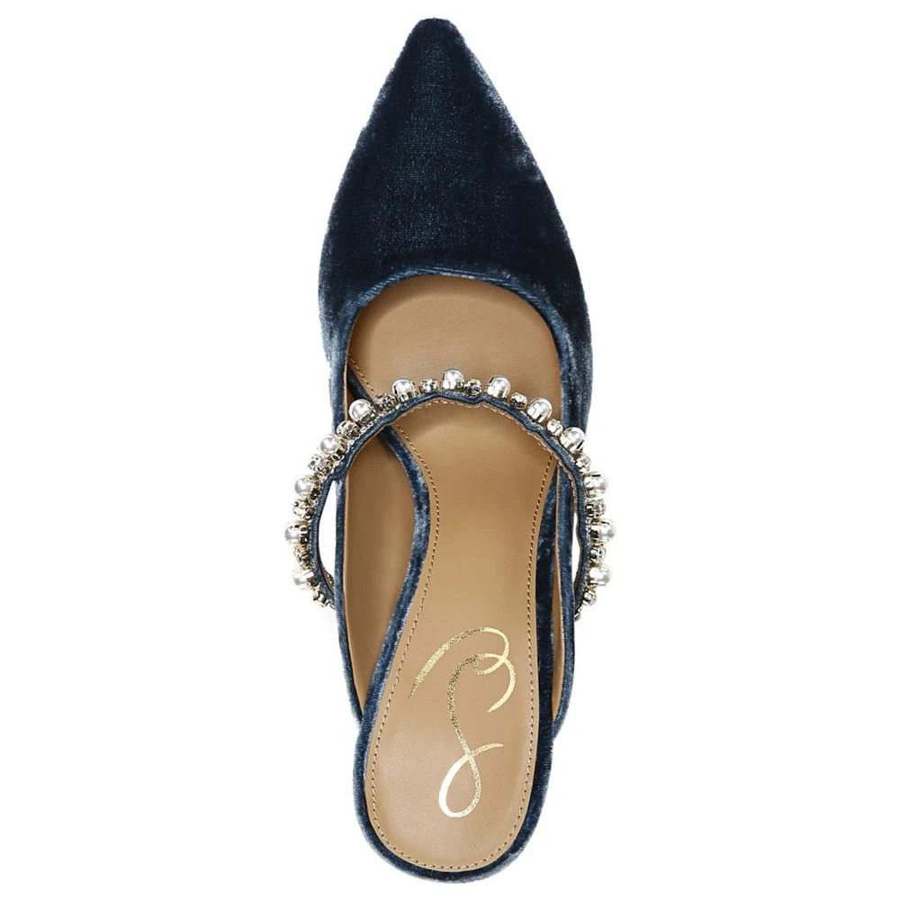 商品Sam Edelman|Women's Hyland Embellished Evening Mules,价格¥476,第4张图片详细描述