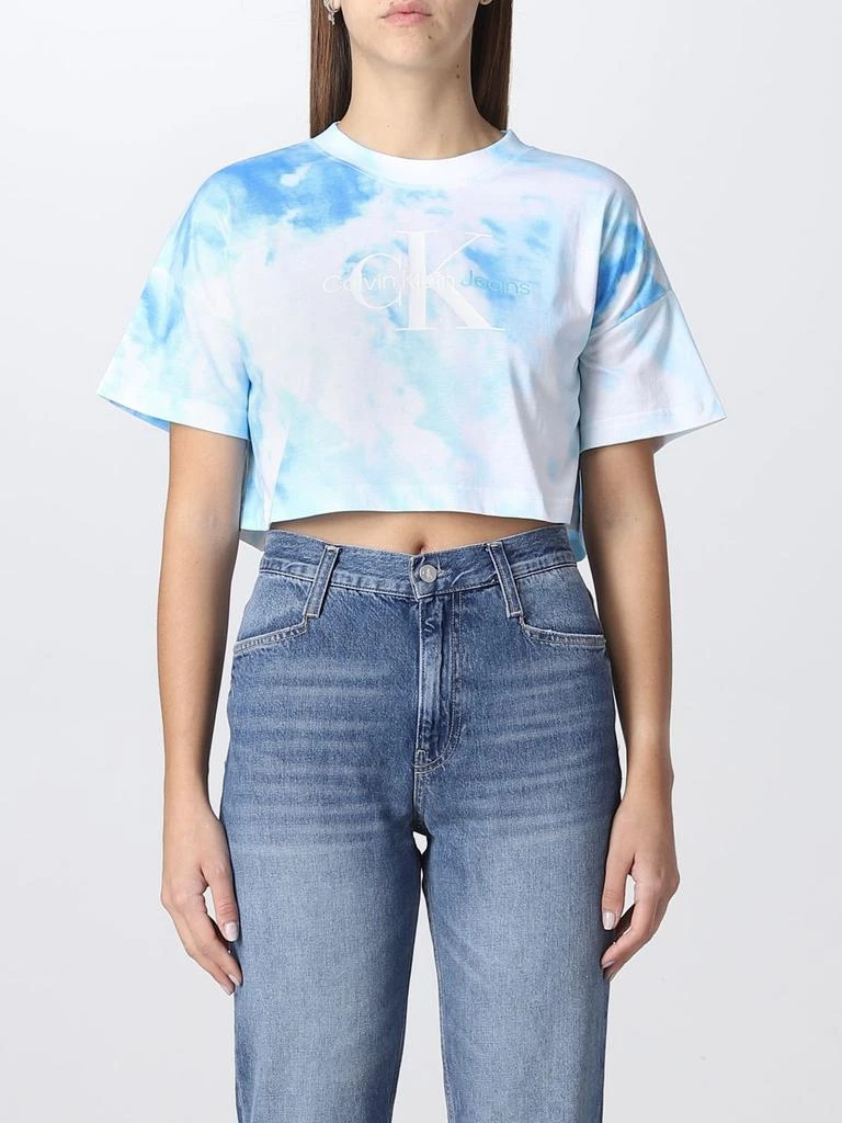 商品Calvin Klein|Calvin Klein Jeans cropped t-shirt,价格¥236,第1张图片