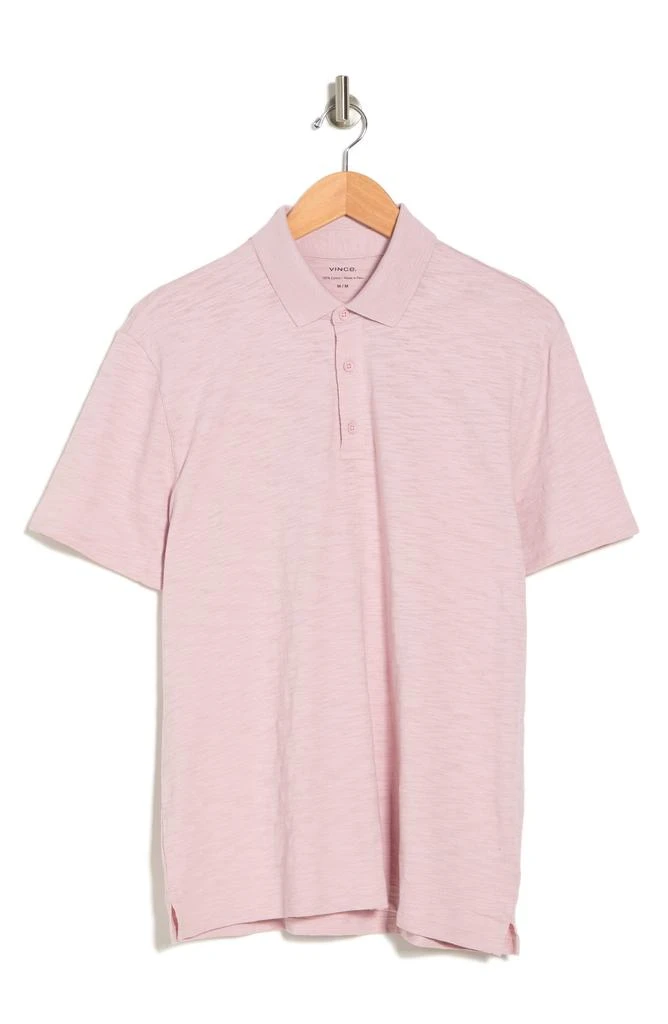 商品Vince|Short Sleeve Slub Polo,价格¥384,第3张图片详细描述