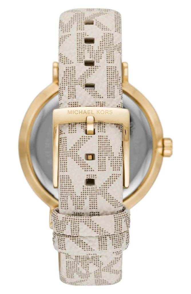 商品Michael Kors|Addyson Three-Hand Quartz Logo Strap Watch, 40mm,价格¥751,第2张图片详细描述