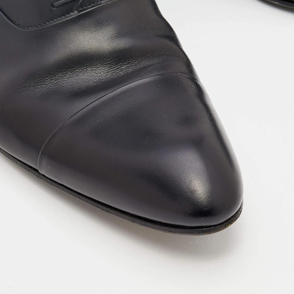 Louis Vuitton Black Epi Leather Lace Up Oxford Size 42 商品