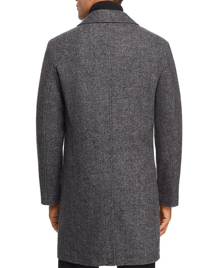 商品Cole Haan|Sweater Bib Wool Blend Twill Coat,价格¥5143,第2张图片详细描述
