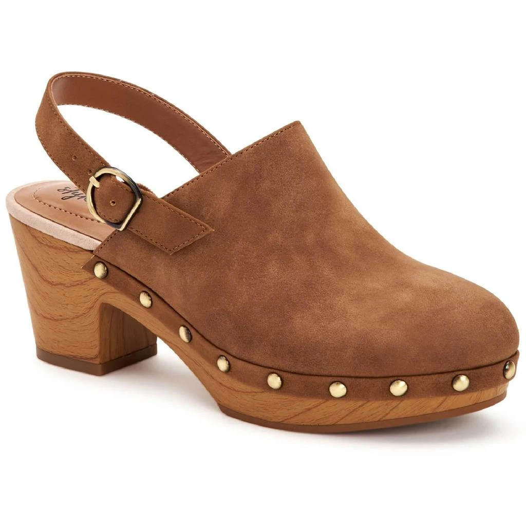商品Style & Co|Style & Co. Womens Truppie Faux Leather Slingback Mary Janes,价格¥115,第2张图片详细描述