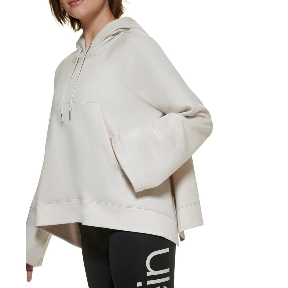 商品Calvin Klein|Women's High-Low Oversized Raglan Hoodie,价格¥297,第3张图片详细描述