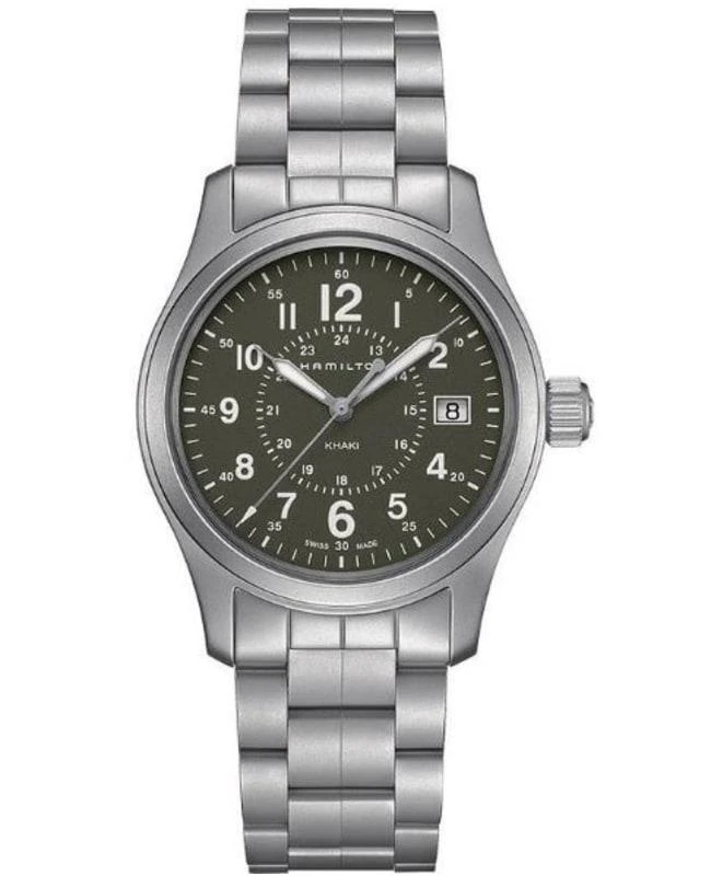 商品Hamilton|Hamilton Khaki Field Quartz 38mm Men's Watch H68201163,价格¥3025,第1张图片