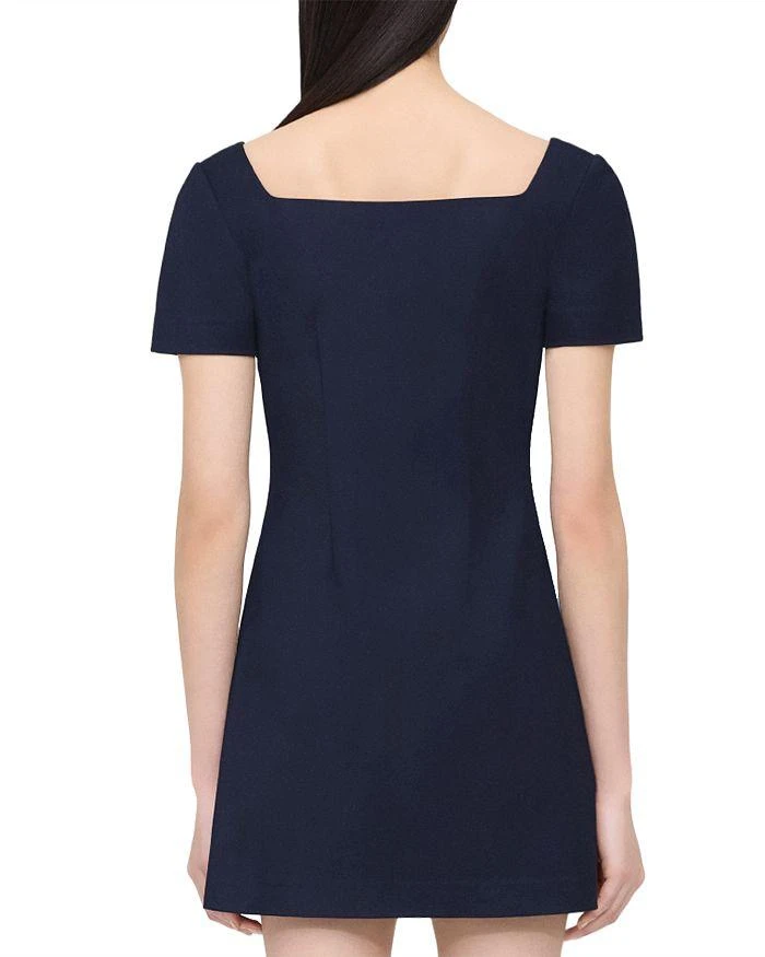 商品Theory|Square Neck Mini Dress,价格¥819,第2张图片详细描述