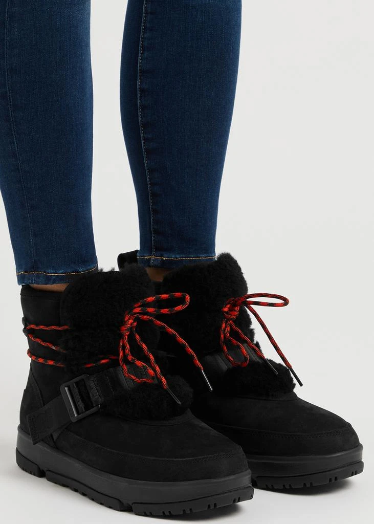 商品UGG|Classic Weather Hiker black suede ankle boots,价格¥734,第5张图片详细描述