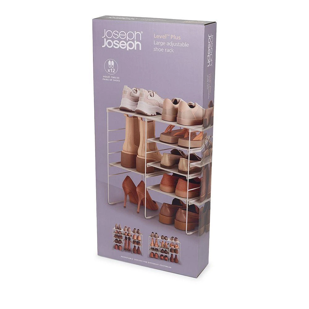 Level Plus Adjustable Shoe Rack, Stores 12 Pairs 商品