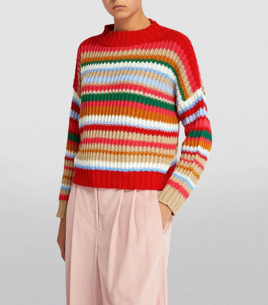 商品Weekend Max Mara|Ribbed Striped Sweater,价格¥1802,第3张图片详细描述
