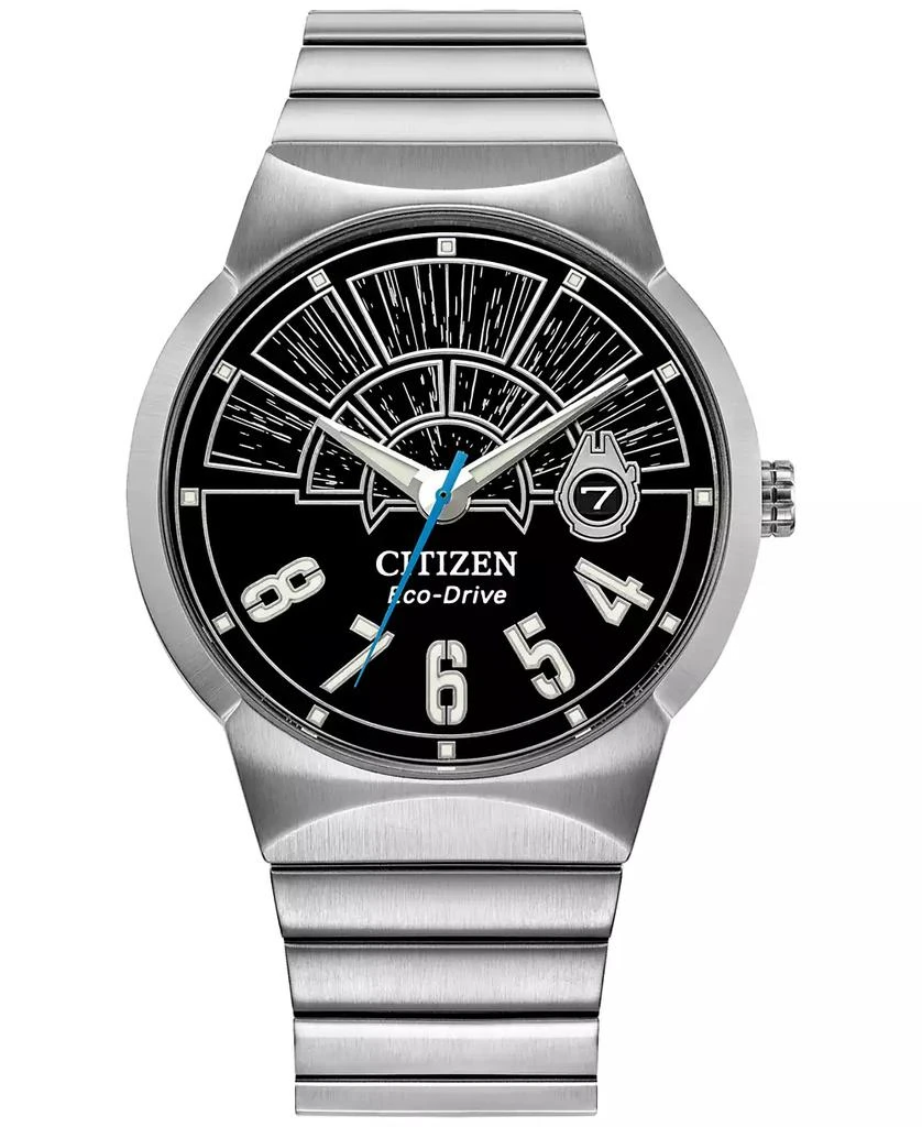 商品Citizen|Eco-Drive Men's Star Wars Millennium Falcon Hyperdrive Stainless Steel Bracelet Watch 40mm,价格¥2260,第1张图片