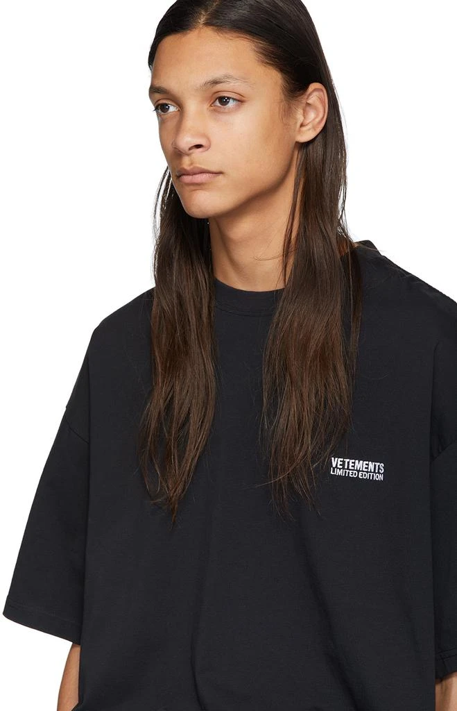 商品Vetements|Black STAR WARS Edition Episodes Patch T-Shirt,价格¥1664,第4张图片详细描述