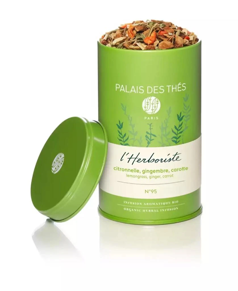 商品Palais des Thés|Lemongrass Ginger Carrot Herbal Tea Loose Leaf Tin, 3.5 oz,价格¥166,第1张图片