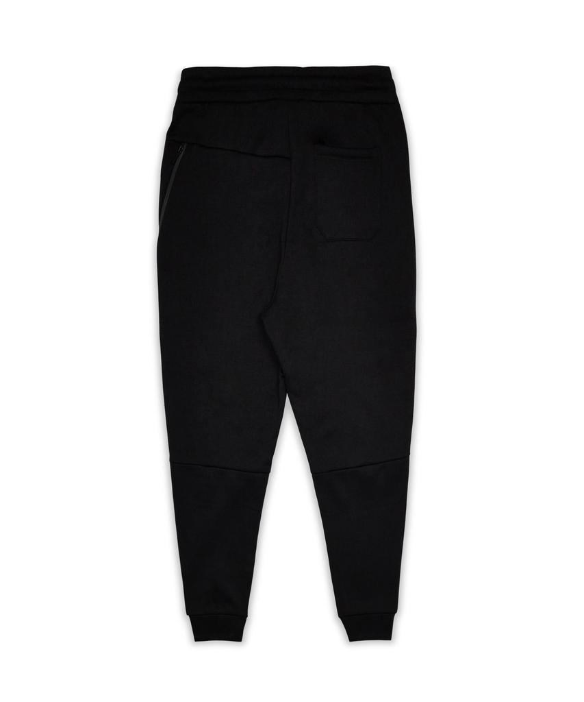 商品Reason Clothing|Haram Slim Fit Black Jogger With Zip Detail,价格¥74,第6张图片详细描述