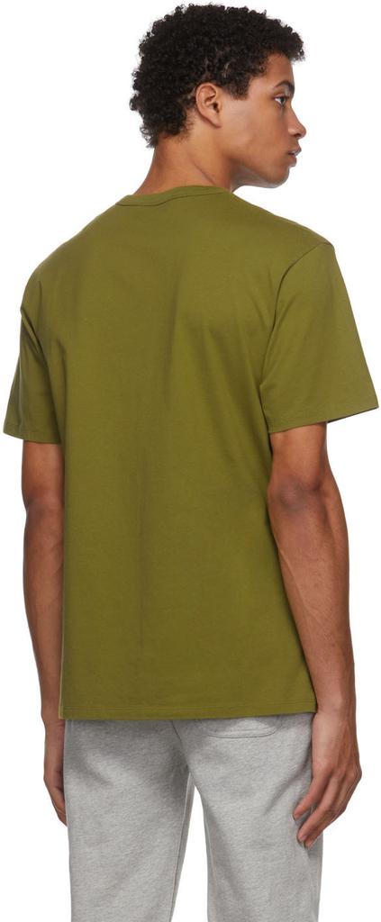 Green Baby Fox Patch Pocket T-Shirt商品第3张图片规格展示