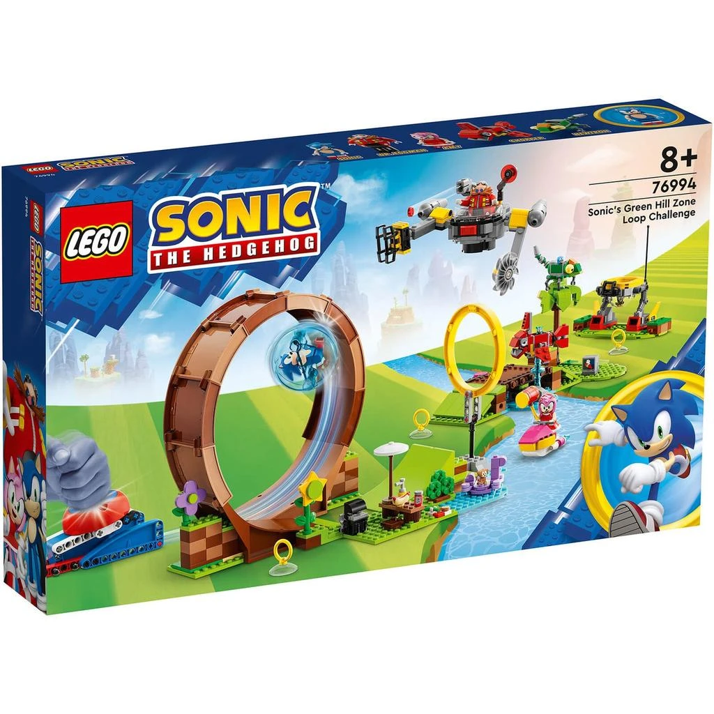 商品LEGO|LEGO Sonic the Hedgehog Sonic's Green Hill Zone Loop Challenge 76994,价格¥1042,第2张图片详细描述