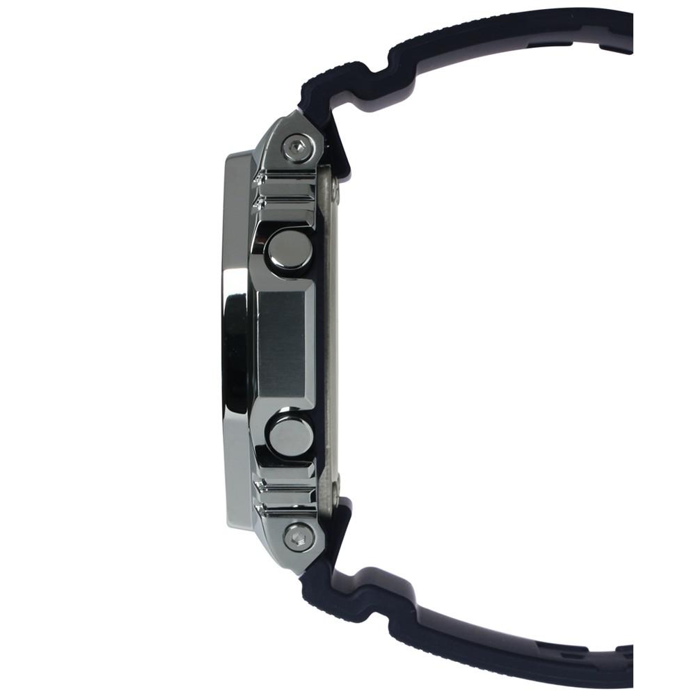 Men's Black & Silver-Tone Strap Watch 45.2mm商品第3张图片规格展示