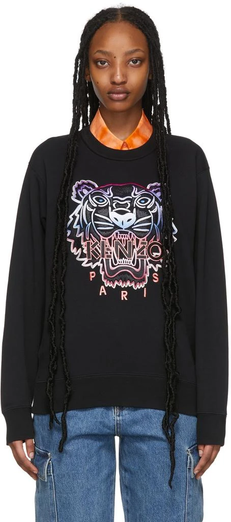 商品Kenzo|Black & Purple The Year Of The Tiger Sweatshirt,价格¥1660,第1张图片