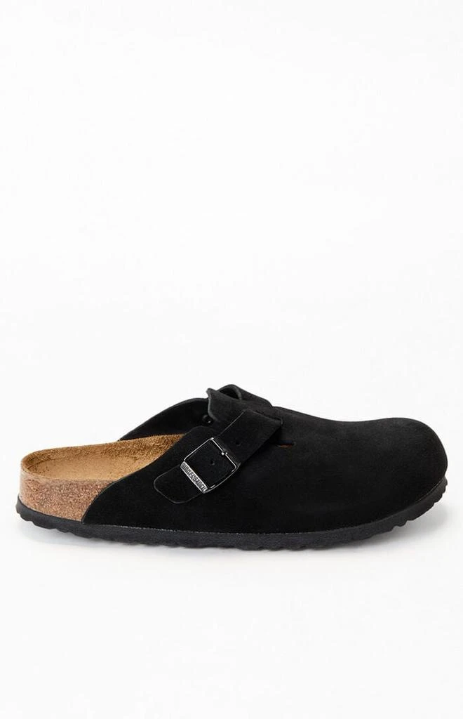 商品Birkenstock|Boston Soft Footbed Clogs Black,价格¥1363,第1张图片