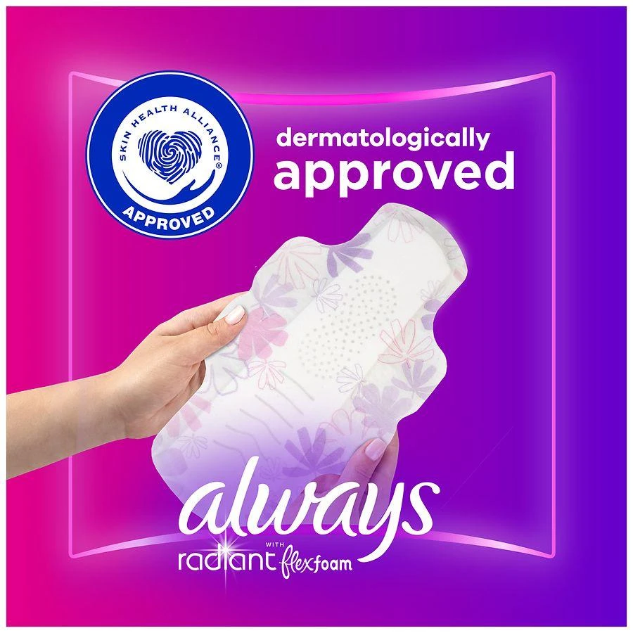 Radiant Pads, Regular, with Wings Clean Scent, Size 1 商品