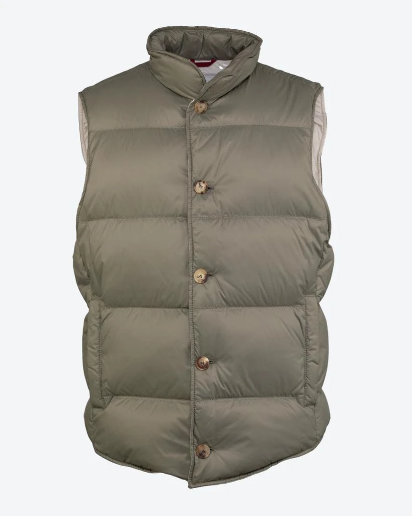 商品Brunello Cucinelli|Piumino smanicato,价格¥16430,第1张图片