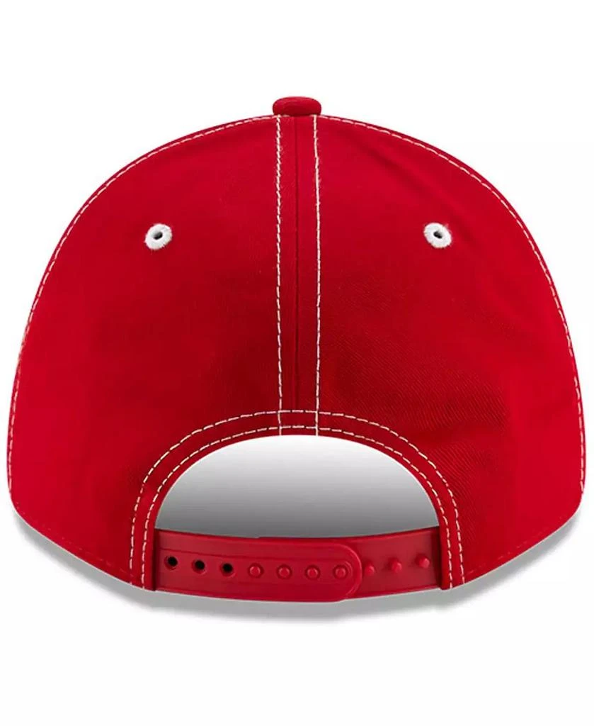 商品New Era|Men's White, Red Mike Stefanik NASCAR Hall of Fame Class of 2021 Inductee 9FORTY Adjustable Hat,价格¥223,第2张图片详细描述