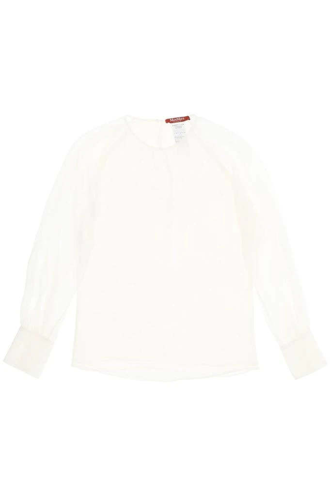 商品Max Mara|'golfo' silk chiffon blouse,价格¥1386,第1张图片