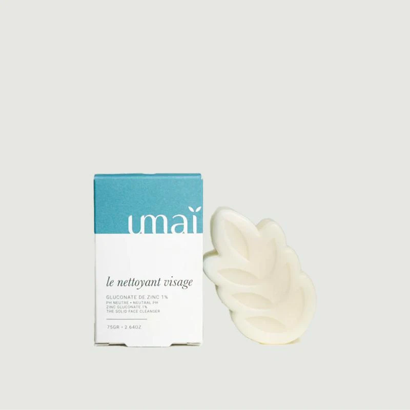 商品Umaï|Solid face wash enriched with zinc gluconate White UMAÏ,价格¥128,第1张图片