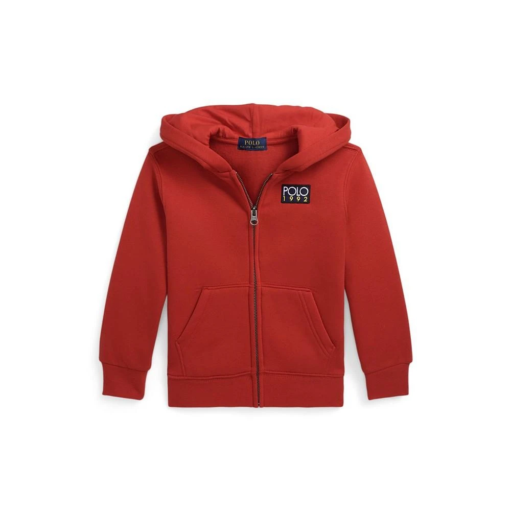 商品Ralph Lauren|Toddler and Little Boys Polo 1992 Fleece Full-Zip Hoodie,价格¥208,第1张图片