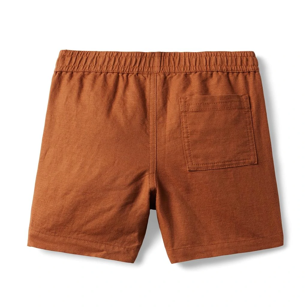 商品Janie and Jack|Linen Pull-On Shorts (Toddler/Little Kids/Big Kids),价格¥223,第2张图片详细描述