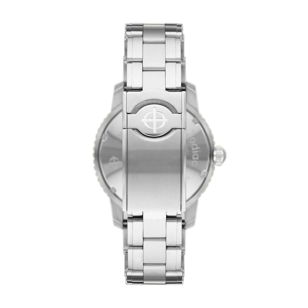 商品ZODIAC|Zodiac Men's Super Sea Wolf GMT Automatic, Silver-Tone Stainless Steel Watch,价格¥5723,第2张图片详细描述