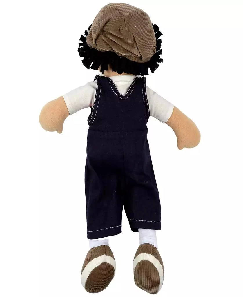 商品Bonikka|Tikiri Toys Joe Fabric Boy Baby Doll in Dungaree and Cap,价格¥268,第3张图片详细描述