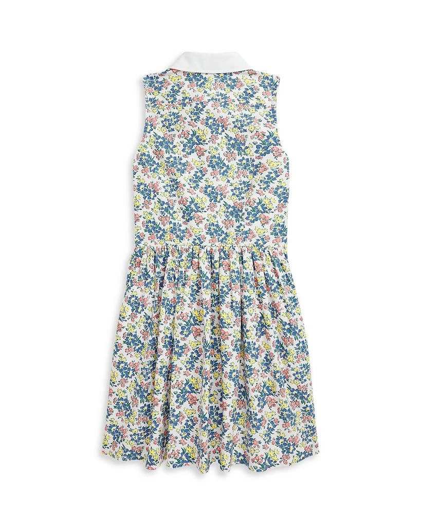 Girls' Floral Cotton Oxford Shirt Dress - Little Kid, Big Kid 商品