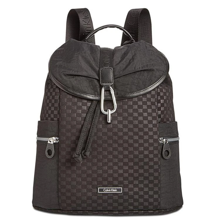 商品Calvin Klein|Quilted Large Flap Backpack,价格¥844,第1张图片