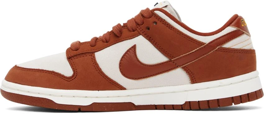 商品NIKE|Orange & Off-White Dunk Low LX NHBD Sneakers,价格¥984,第3张图片详细描述