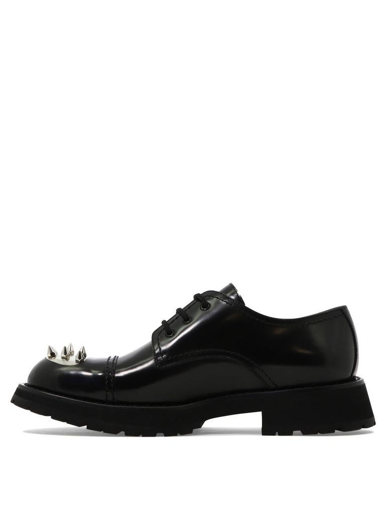 商品Alexander McQueen|Alexander Mcqueen Men's  Black Other Materials Lace Up Shoes,价格¥6623-¥10252,第5张图片详细描述