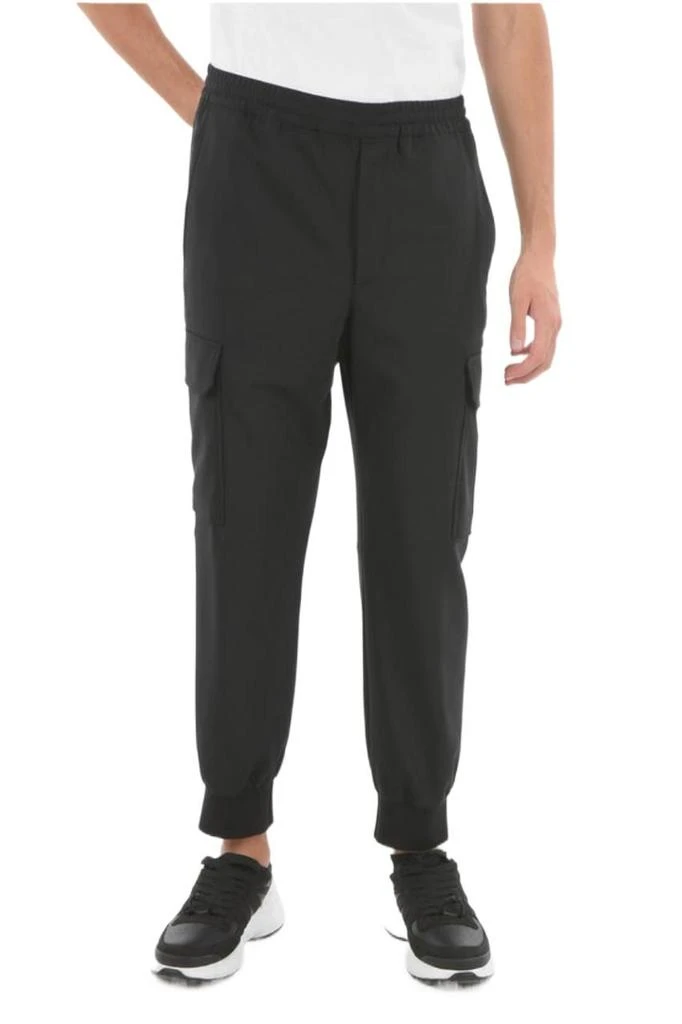 商品Neil Barrett|Neil barrett men's black other materials pants,价格¥2861,第1张图片