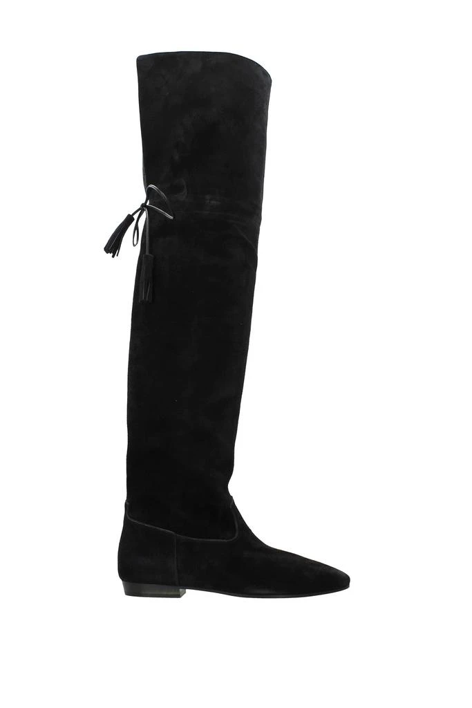 商品Celine|Boots Suede Black,价格¥4473,第1张图片