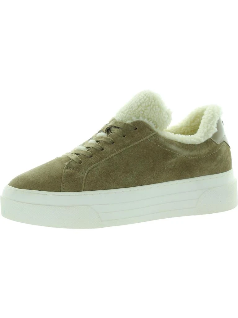 商品Steve Madden|Studio Womens Suede Faux Fur Lined Casual and Fashion Sneakers,价格¥524,第1张图片